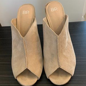 BP Open Toe Mule